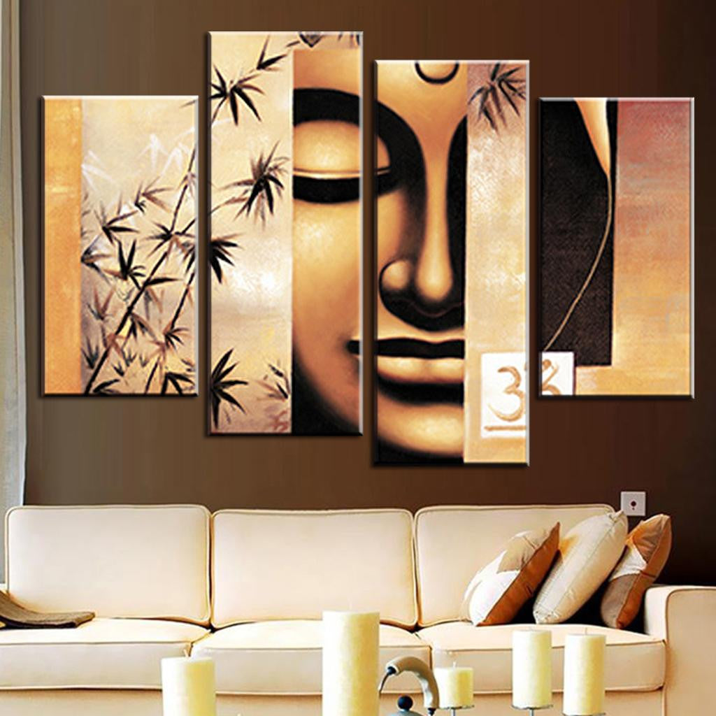 Abstract Buddha Scene