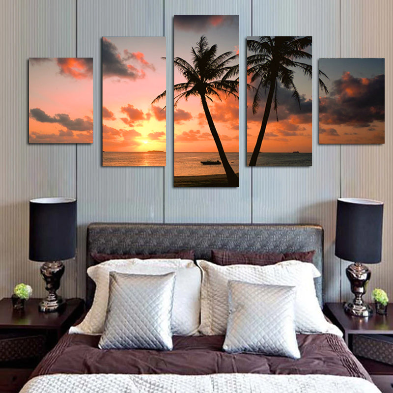 Palm Tree and Sunset