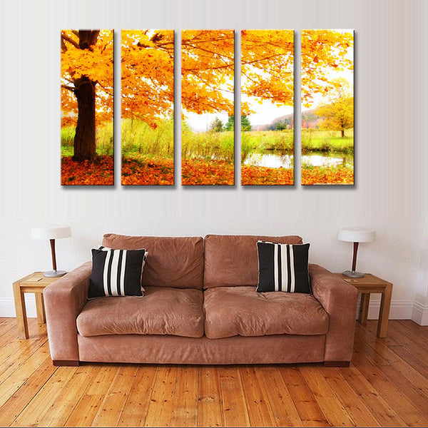 Maple Tree Fall Landscape – BigWallPrints.com